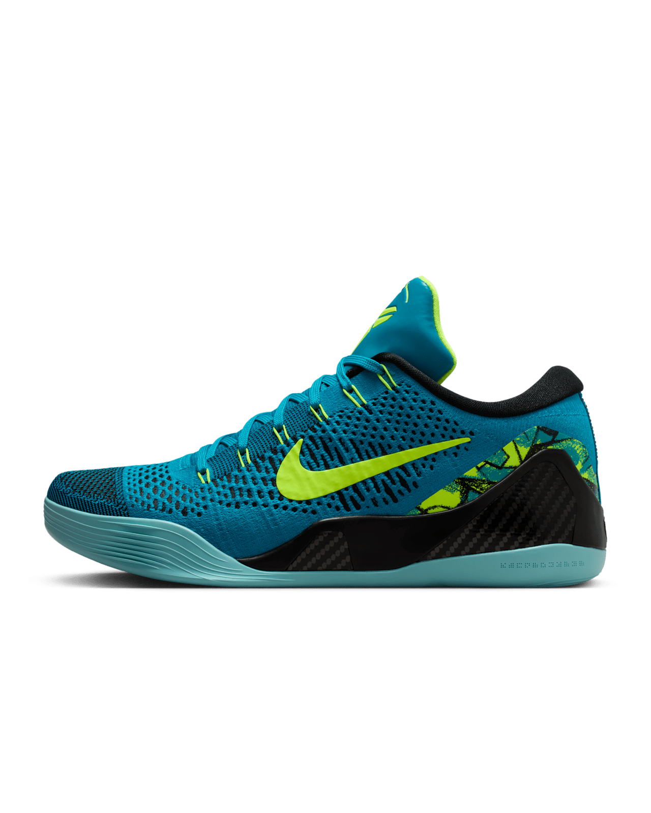 Nike Kobe9 ドジャース Kobe 9 Elite Low Protro „Neo Turquoise and Volt” (IO3673-400